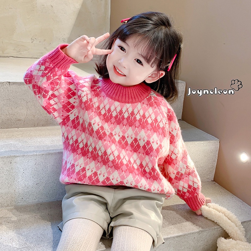 Joyncleon Áo Thu Đông Phong Cách Phương Tây Cho Bé Gái