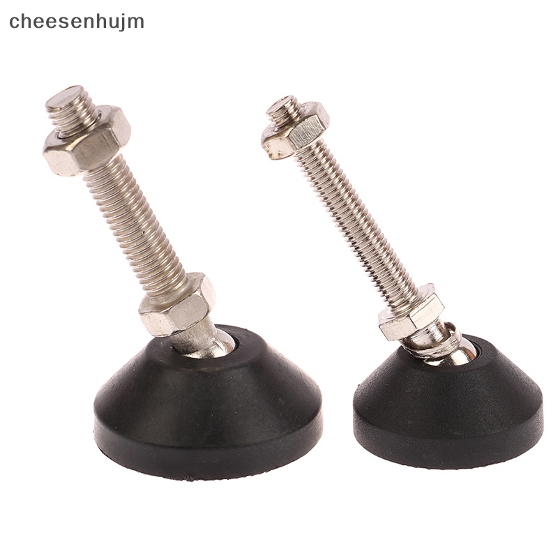 Bộ 2 Chân Vịt Cố Định Đồ Nội Thất Văn Phòng M8 / M10 Bằng Nylon Chống Trượt Tùy Chỉnh Tiện Dụng