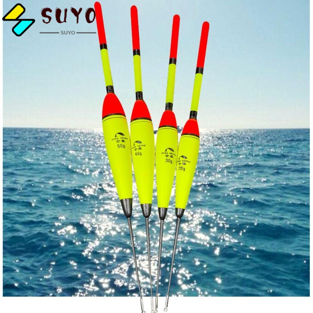 SUYO Phao Câu Cá Nổi Bằng EVA Phát Sáng Trong Đêm Mới 20g 30g40g 50g