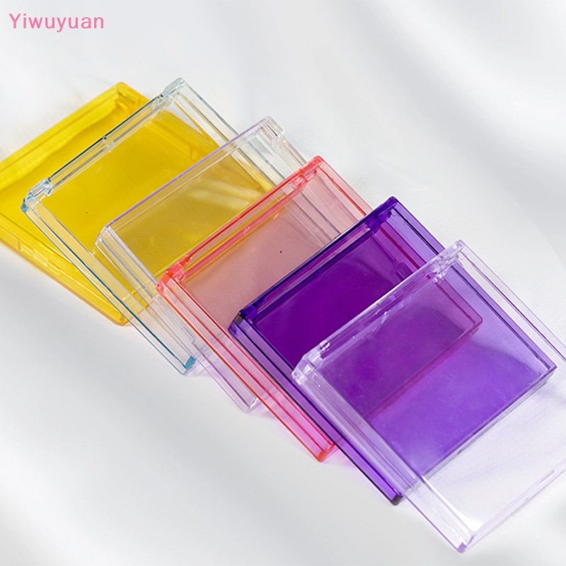 < Yiwuyuan > Hộp Rỗng PP Trong Suốt Mini Đựng Mi Giả Có Thể Tái Sử Dụng