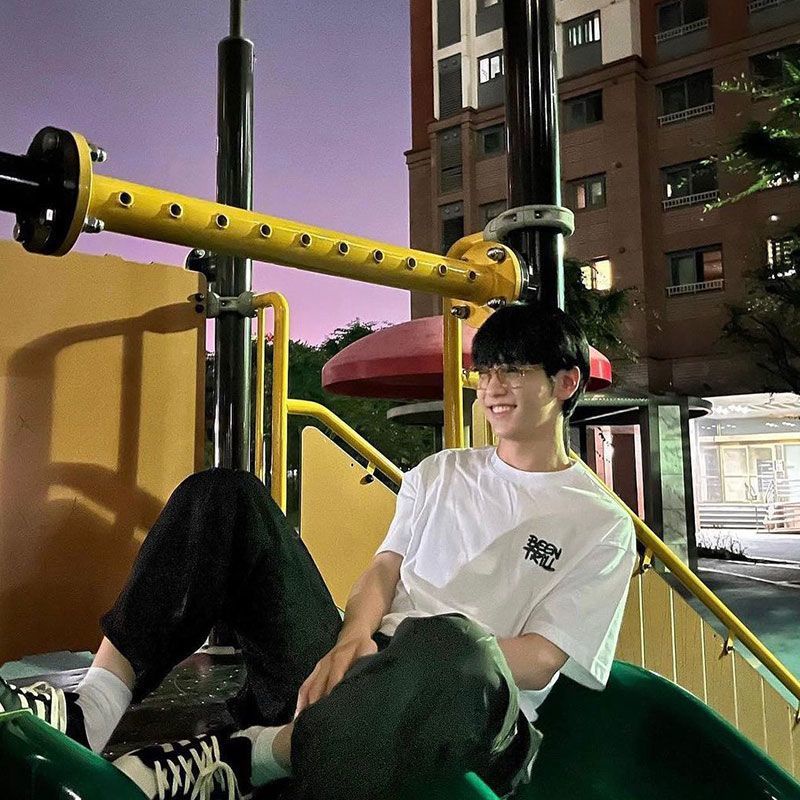 Kpop TXT YEONJUN BEOMGYU Soobin Cổ Tròn Cotton T Tay Ngắn Cotton T Casual Top Nam / Nữ Áo Sơ Mi Cặp Đôi