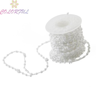 【COLORFUL】Beaded Cord 89mm Blind Bottom Chain Connector High Quality Link Beaded