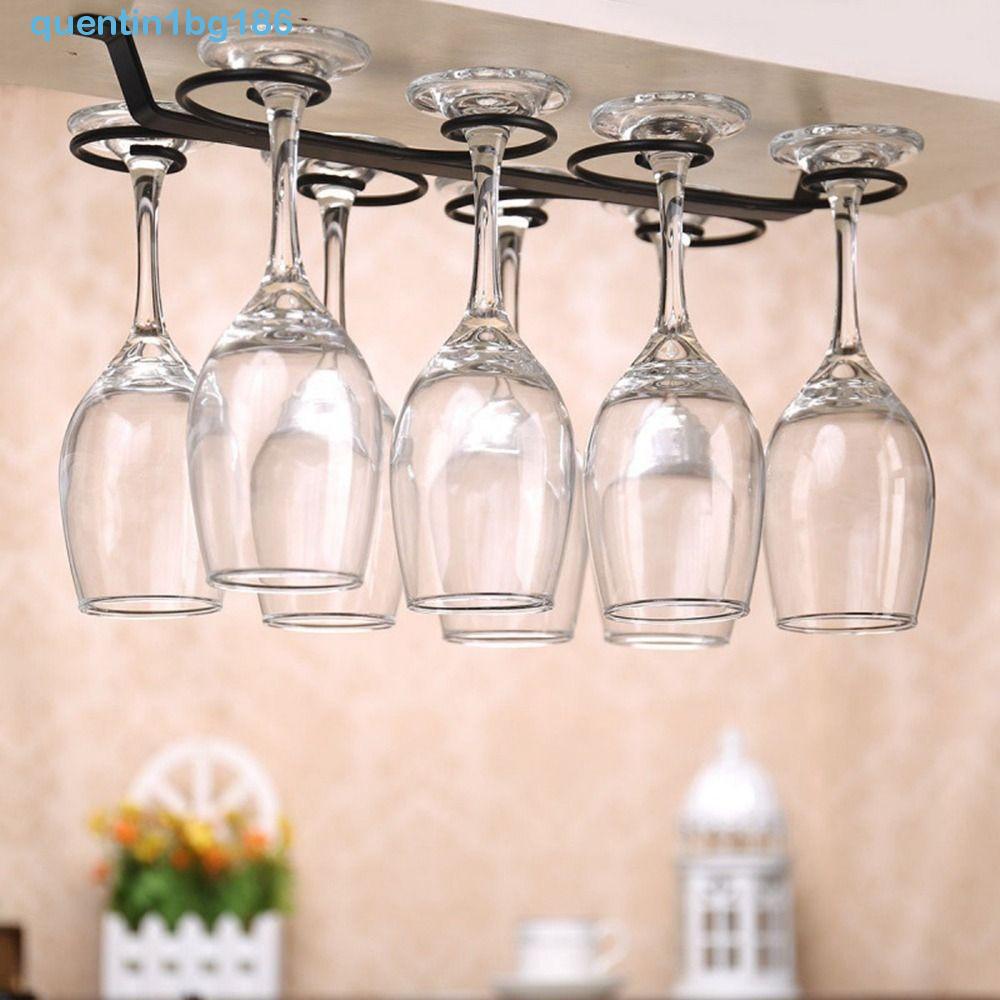 1 Giá Treo Ly Rượu Vang Bằng Thủy Tinh Sáng Tạo Cho Quầy Bar Nhà Bếp