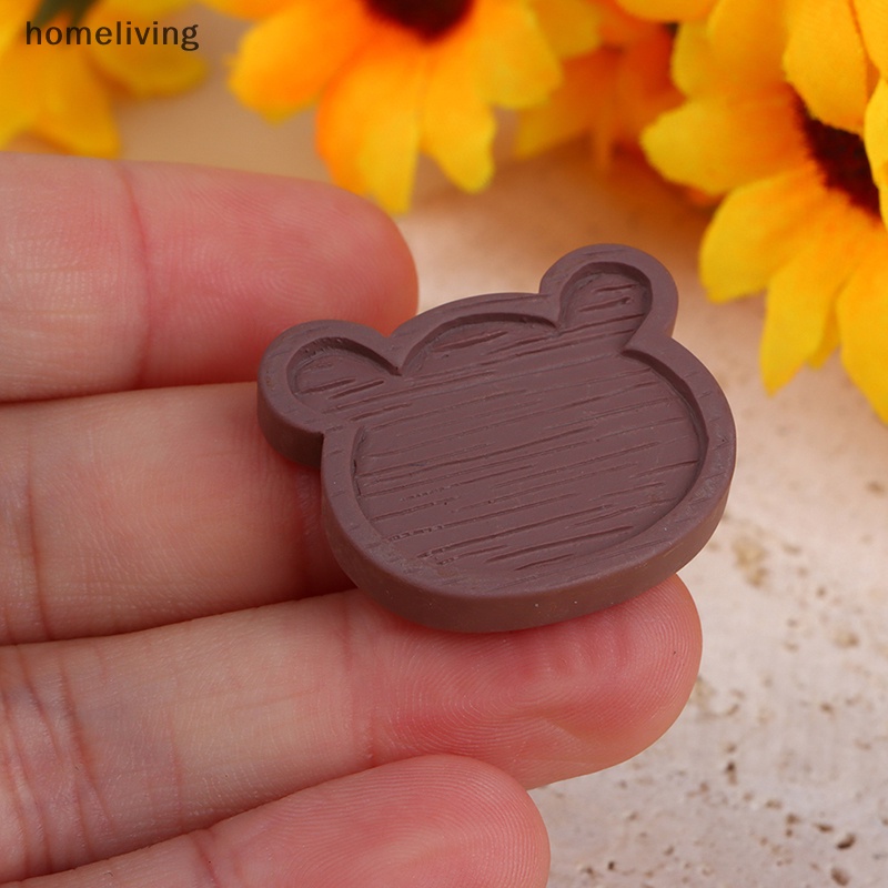 Set 5 Khay Nướng Bánh Mini Bằng Gỗ Dành Cho Nhà Búp Bê