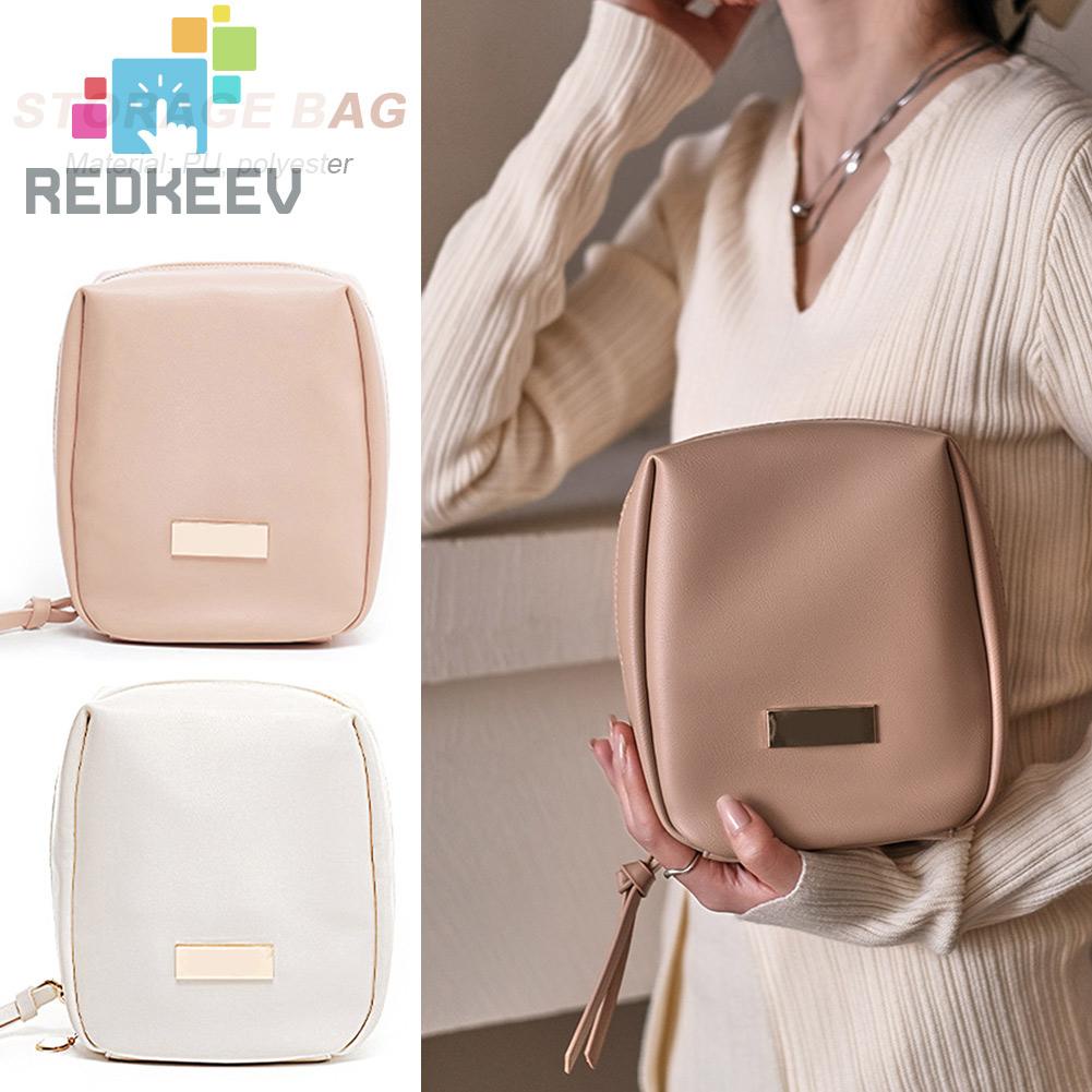 Túi Da PU Đựng Mỹ Phẩm Sức Chứa Lớn Tiện Dụng Cho Nữ