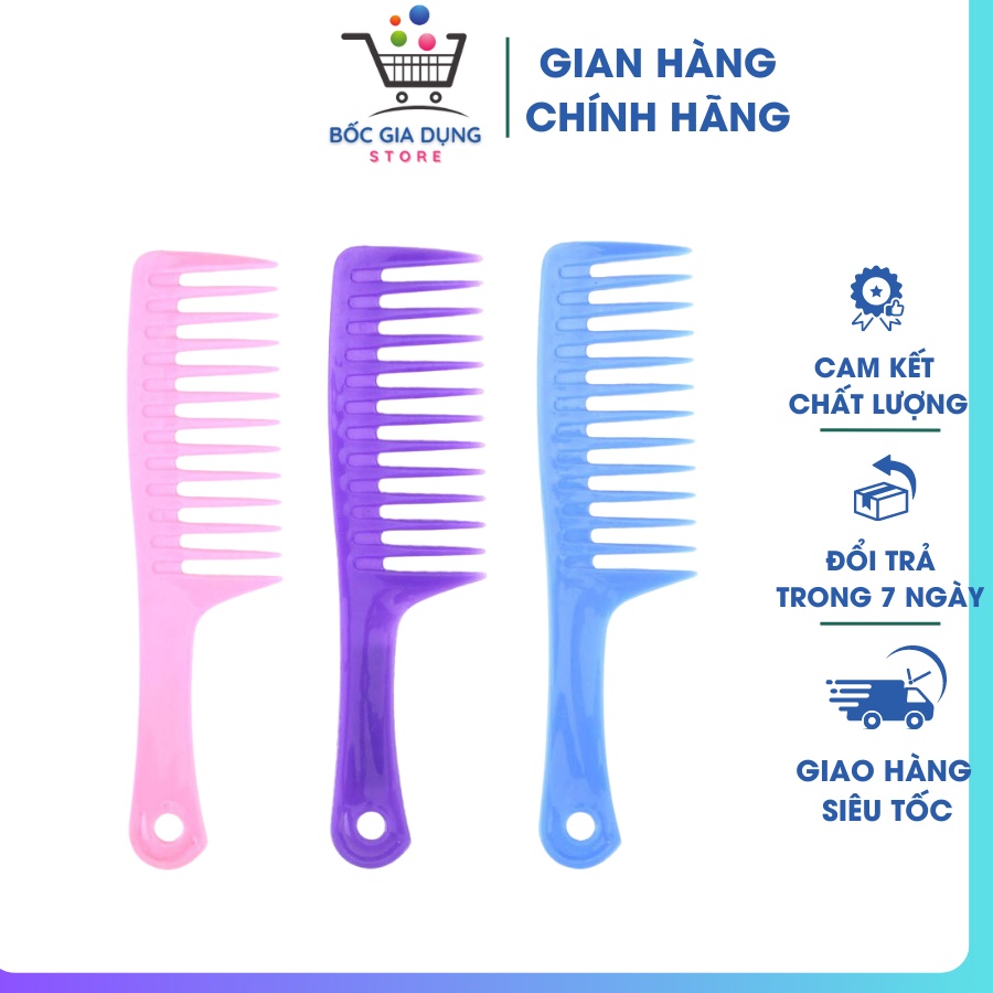 Lược Nhựa Răng Thưa Chải Tóc