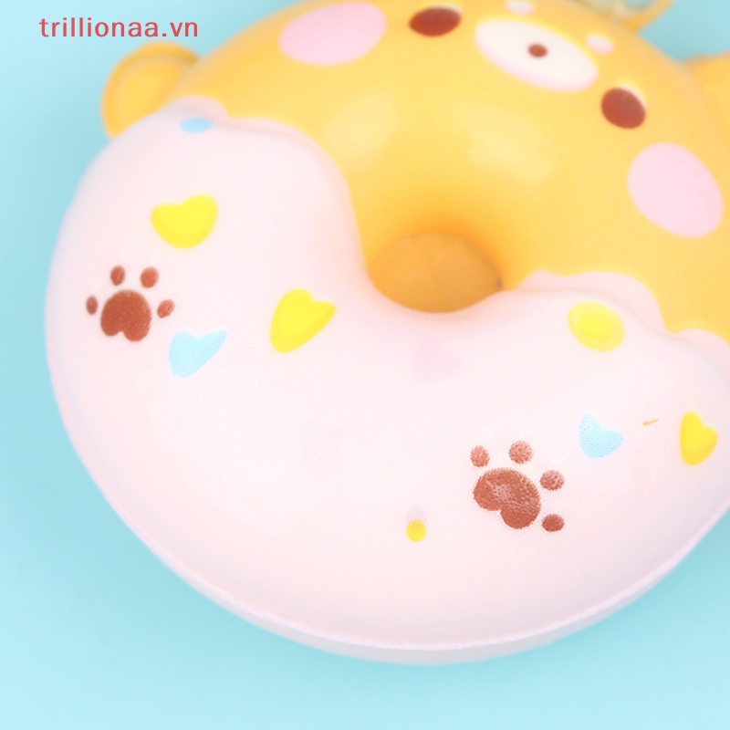 Đồ Chơi Móc Khóa Hình Bánh Donut Trillionaa Độc Đáo
