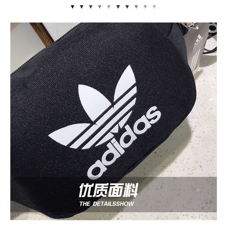 Túi Đeo Chéo Ngực ADIDAS6660 Màu Trơn Cỡ Vừa Thời Trang Cho Nam Và Nữ