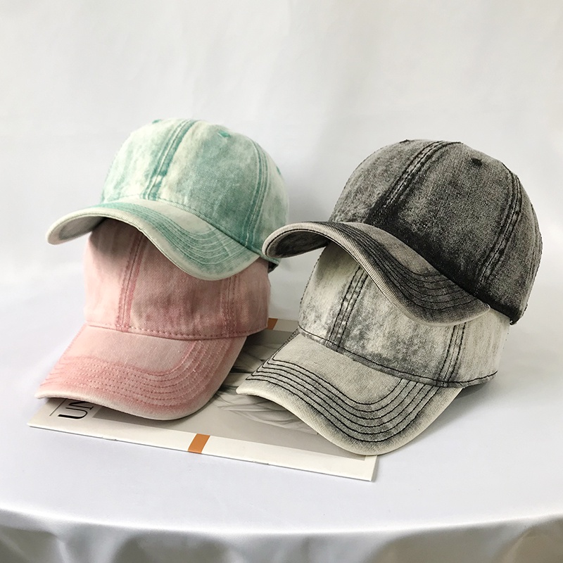 Mũ Lưỡi Trai Màu Sắc Hỗn Hợp Phong Cách Đường Phố Hàn Quốc Thời Trang Xuân Hè Cho Nam Và Nữ