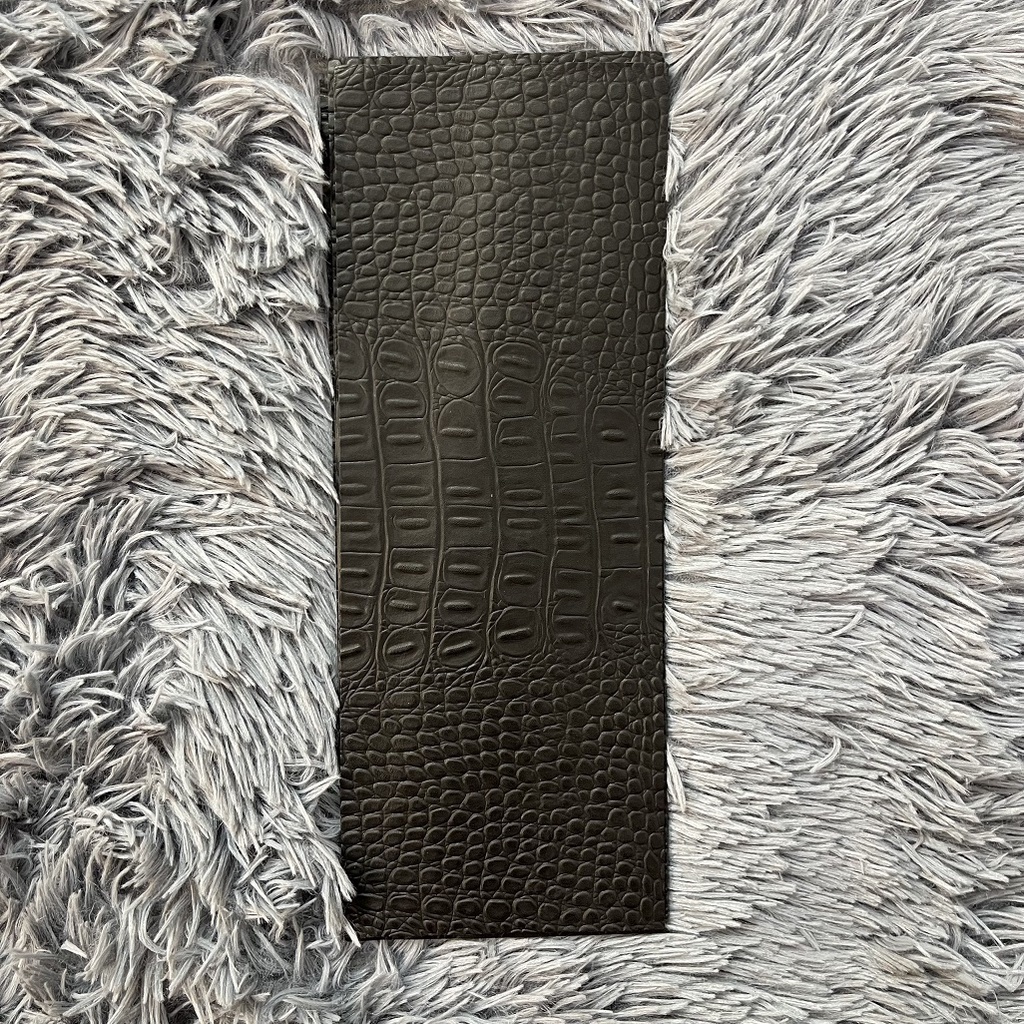 DA BỌC CHUÔI CƠ BI-A MÀU ĐEN - DẬP VÂN