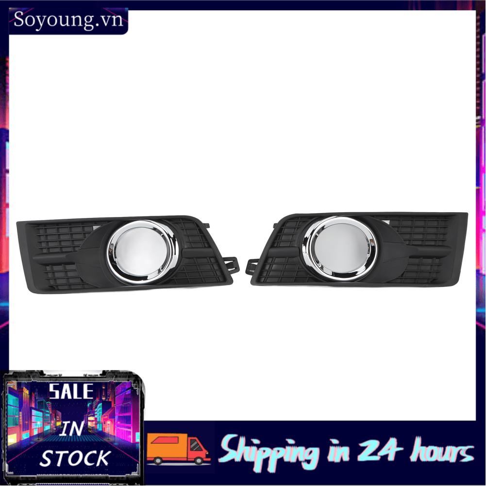 Soyoung Front Fog Light Lamp Cover Left 25778388 Chrome Plated Perfect Fit Enhances Visibility for SRX 2010‑2016