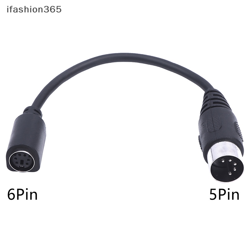 Dây Cáp Chuyển Đổi MD 6-pin Female Sang DIN 5-pin Male Ps2 ifashion365