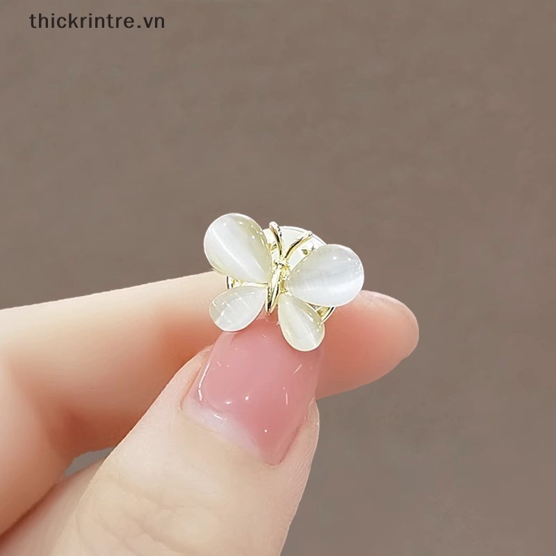 Ghim Cài Áo Hình Bướm Đính Ngọc Trai Nhân Tạo Thời Trang
