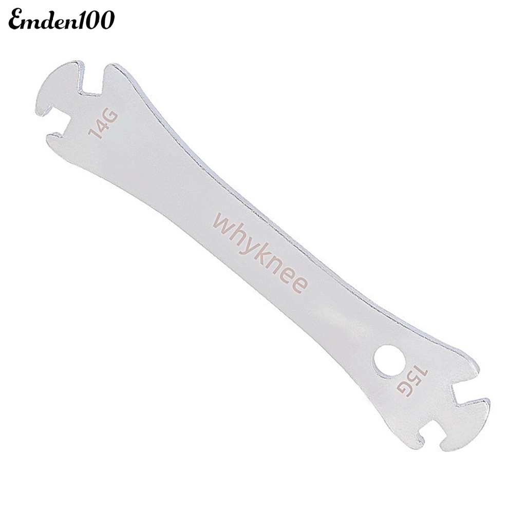 Cờ Lê Bằng Thép Không Gỉ Điều Chỉnh Căm Xe Đạp Emden 14 / 15G