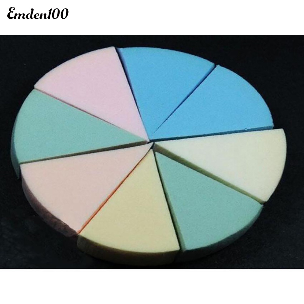 Set 8 Mút Trang Điểm Hình Tam Giác Mềm Mịn Chuyên Nghiệp