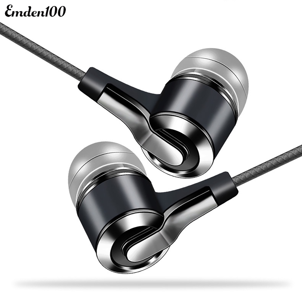 Tai Nghe Nhét Tai H8 Jack 3.5mm Gắn Kèm Phụ Kiện Điện Thoại