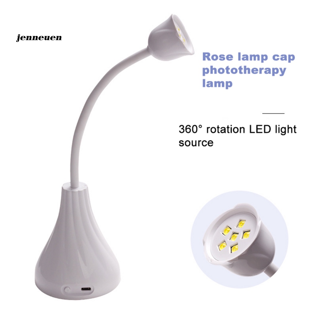 Máy Sấy Khô Móng Tay 6 Bóng LED UV Có Thể Sạc Lại