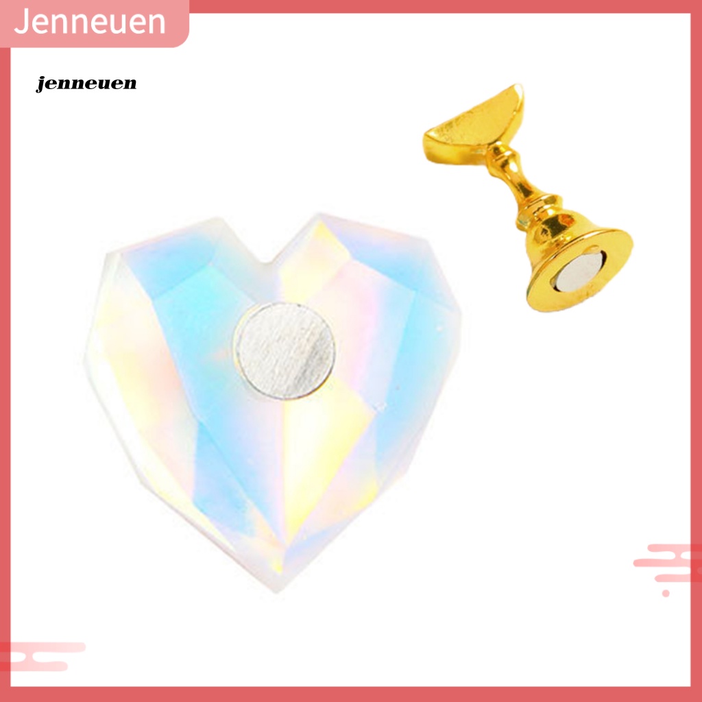 Giá Đỡ Nam Châm Hình Trái Tim Luyện Tập Làm Móng Tại Nhà