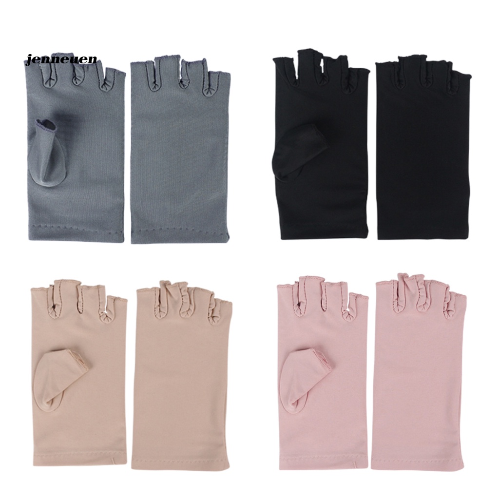 1 Đôi Găng Tay Mềm Mại Bảo Vệ Móng Tay Chống Tia UV