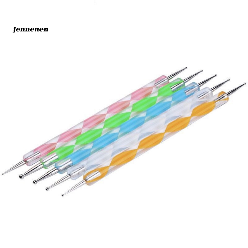 Set 5 Bút Vẽ Trang Trí Móng Nghệ Thuật Hai Đầu Tiện Dụng