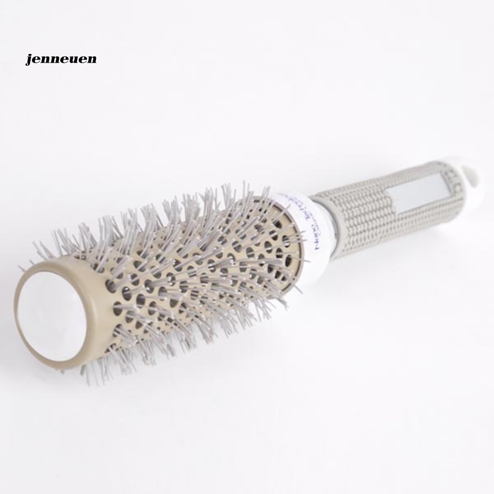 Lược Chải Tóc Tạo Kiểu Chống Tĩnh Điện Ion Âm Thiết Kế Dạng Con Lăn Tiện Lợi