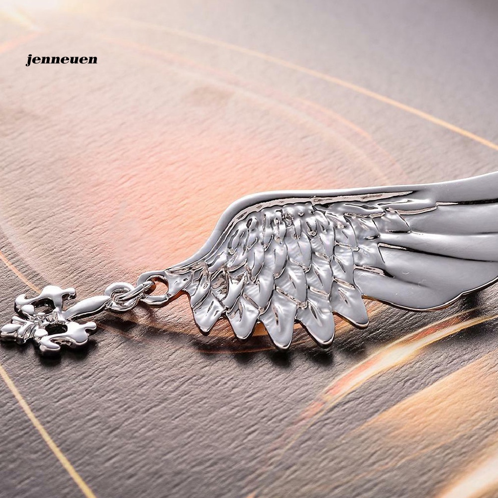 Trâm Cài Áo Hình Đôi Cánh Bằng Hợp Kim Phong Cách Retro Thời Trang Dành Cho Nam