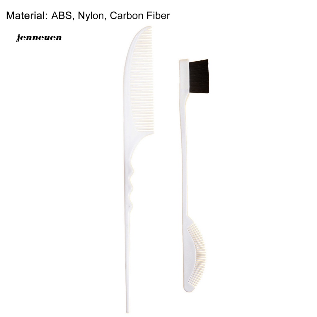 Set 2 Lược Chải Tóc Hai Mặt Tạo Kiểu Chuyên Nghiệp