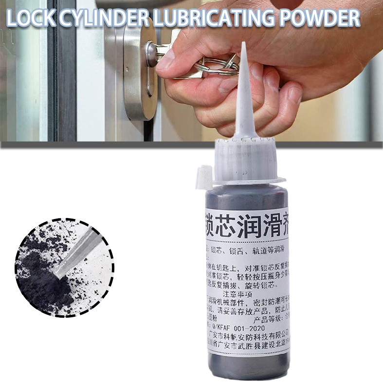 Graphite Fine Powder Lubricant for Lock Locksmith Cylinder Car Padlock Rand Tool