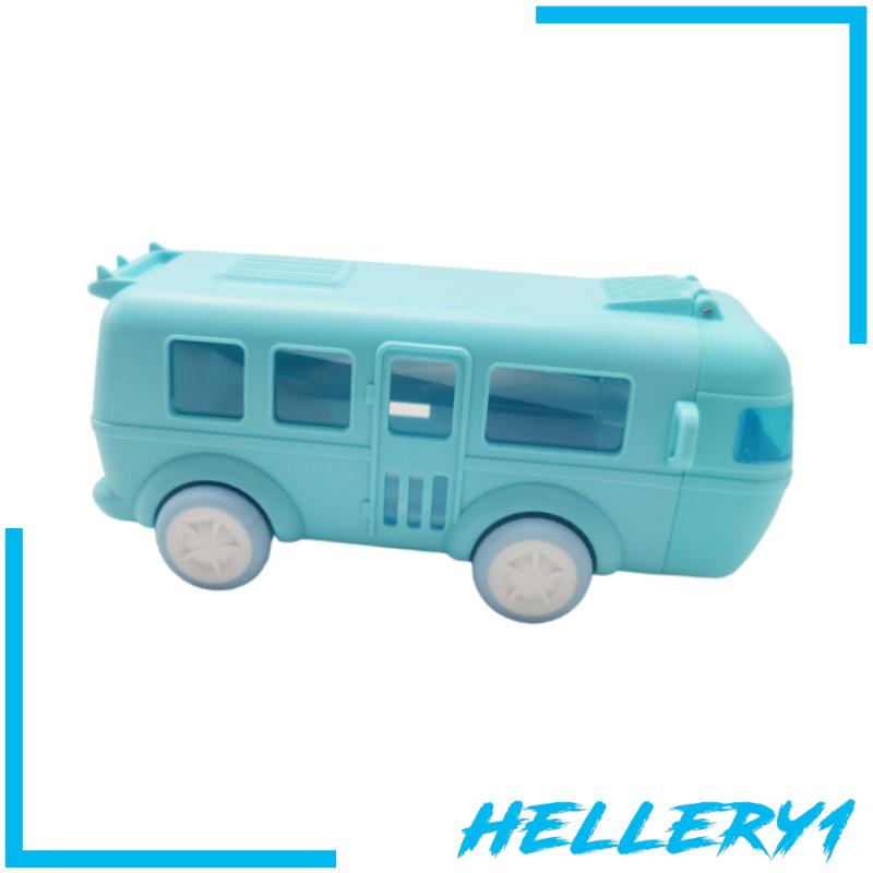 Bình Nước Hình Xe Buýt Có Ống Hút Và Dây Đeo Vai Điều Chỉnh Được