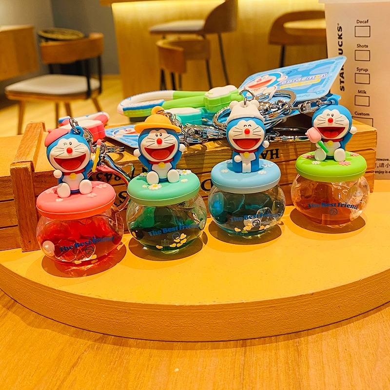 Móc Khóa Hình Doraemon Nổi Xinh Xắn Đáng Yêu