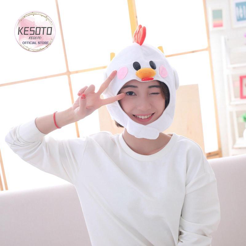 Mũ Hình Gà Con Dễ Thương Dùng Làm Đạo Cụ Chụp Ảnh Cho Người Lớn