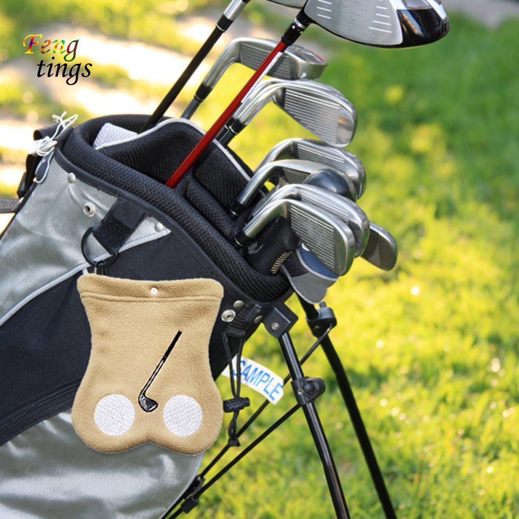 Túi Đựng Bảo Vệ Bóng Golf Thêu Họa Tiết Có Móc Cỡ Lớn Đa Năng Tiện Dụng