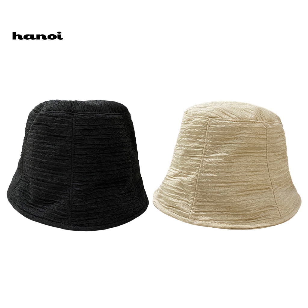 Nón Vành Tròn Màu Trơn Thời Trang Nữ Tính