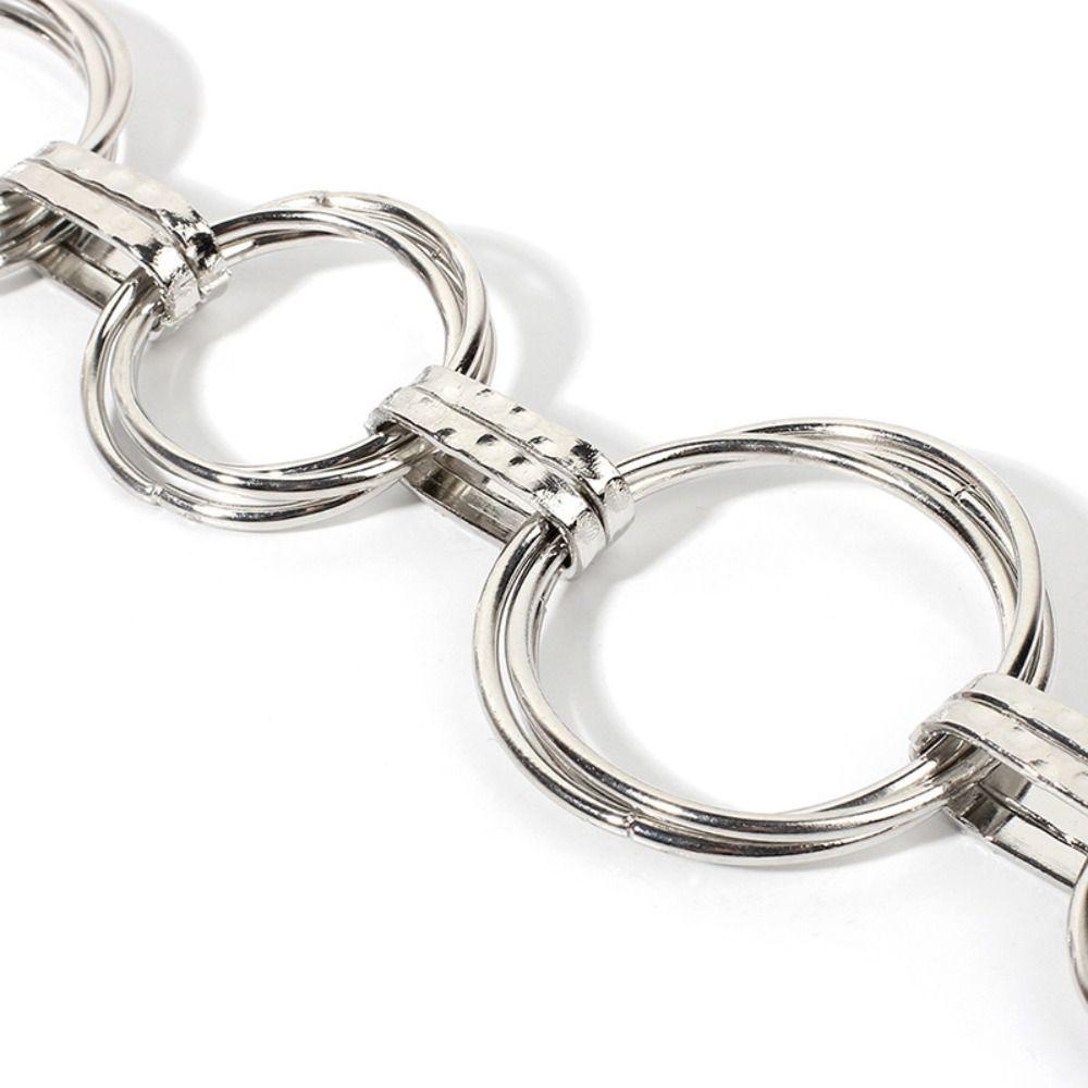 Thắt Lưng Dây Xích Vàng Bằng Hợp Kim Chất Lượng Cao Có Thể Điều Chỉnh Cho Nữ