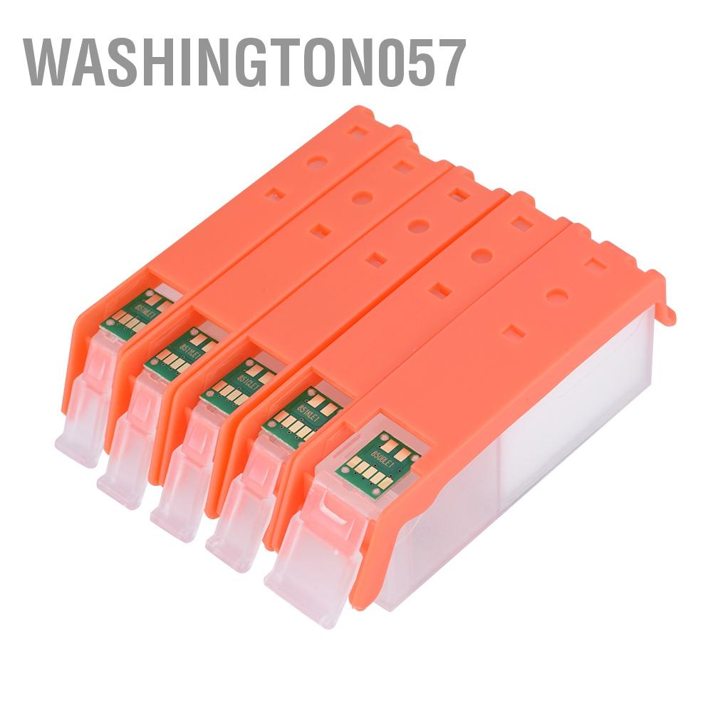 Washington057 Hộp Mực Đổ Lại 5 Màu PGI-850/CLI-851 Với Chip ARC Cho Canon PIXMA MG6380/MG5480