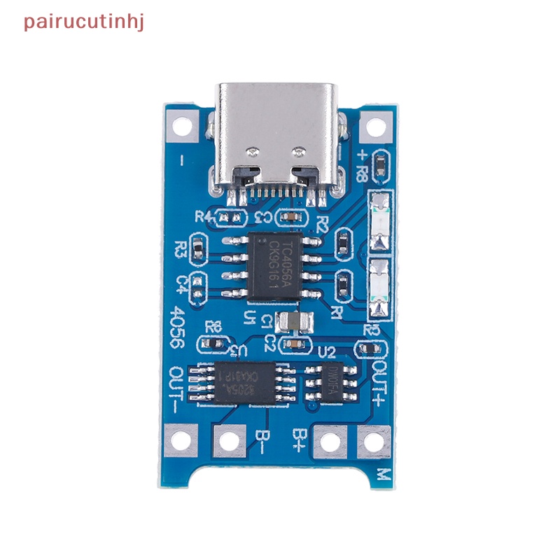 Cặp Bảng Mạch Sạc Usb Loại C TP4056 18650 lithium 5V 1A