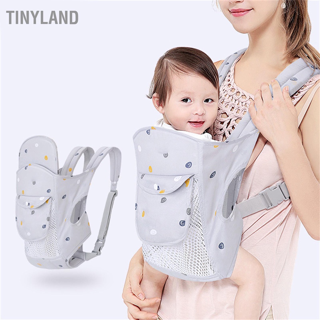 Hàng HOT TinyLandĐịu em bé sơ sinh địu trẻ em đi chơi bốn mùa đơn giản đa năng có thể địu bé hiện vật mùa hè