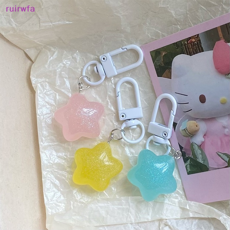Móc Khóa Hình Ngôi Sao Dạ Quang Dễ Thương Cho Cặp Đôi Mới