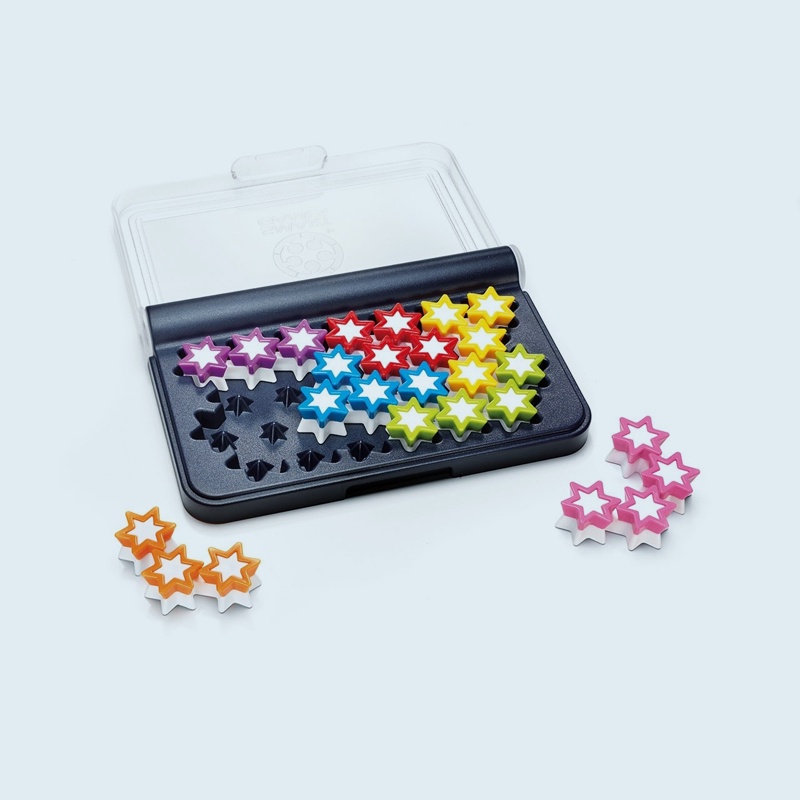 SmartGames IQ Stars Travel Game with 120 Challenges for Ages 6 to Adult