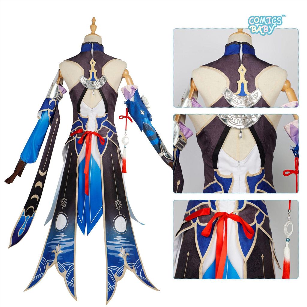 Honkai: Star Rail jingliu cosplay Costume plus size cos Clothing Game Anime Suit Female