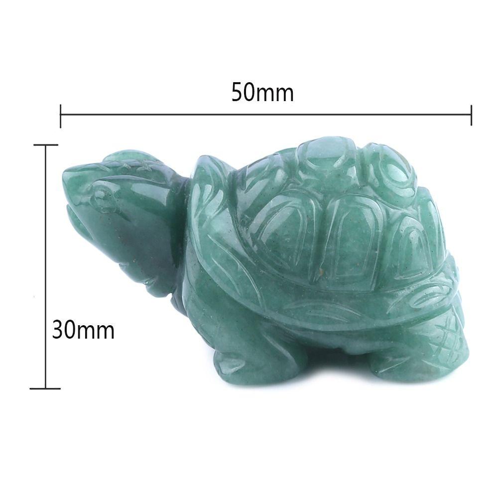 Muvako Tượng Rùa Biển 2 "Bằng Đá Tự Nhiên Giàu Có Thời Trang Trang Trí Bể Cá