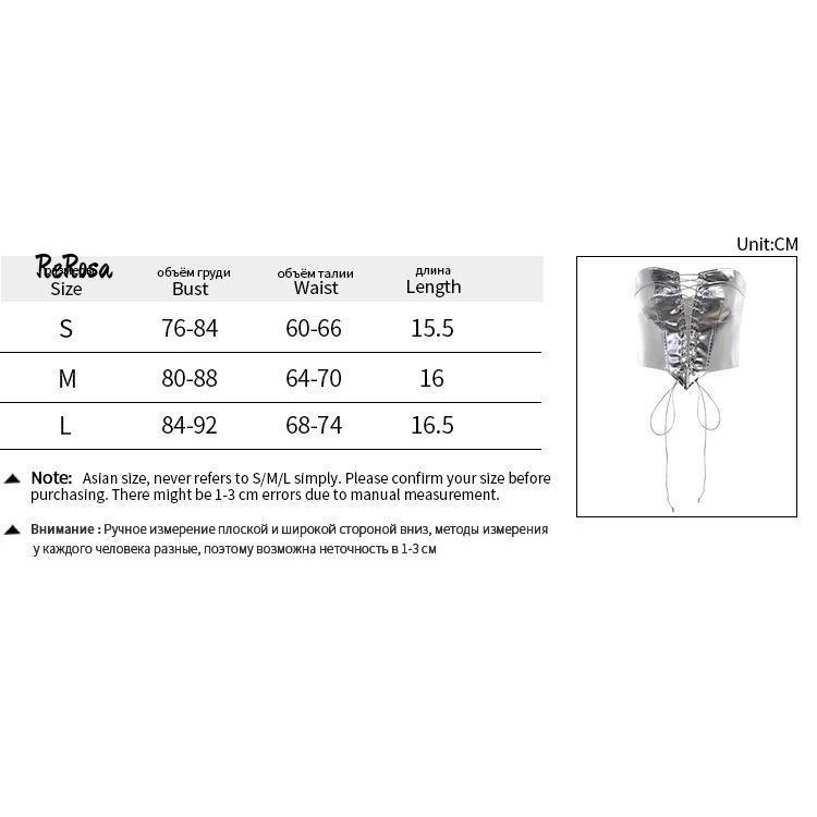 Rerosa Áo hai dây Không Tay Khoét Rỗng Màu Trơn Cắt Thấp Phong Cách Thời Trang Mới 2023 Dành Cho Bạn Nữ