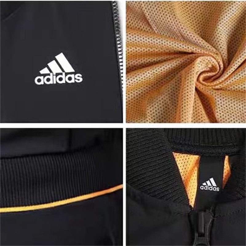 Áo Khoác Bóng Chày Thể Thao Dáng Rộng Thêu Logo Adidas Thời Trang Cho Nam Và Nữ