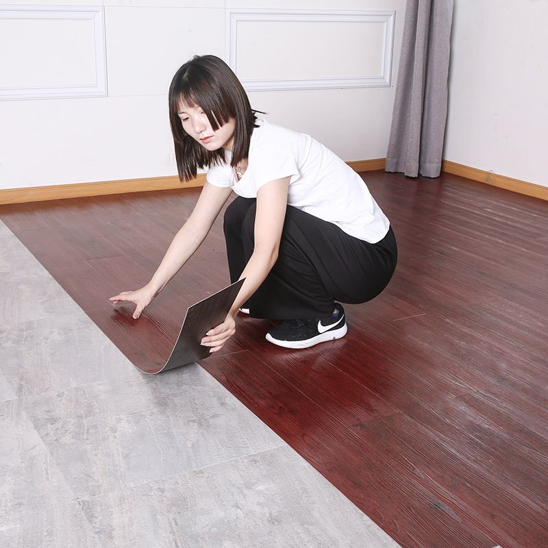 Miếng dán gạch lát sàn giả sàn pvc sàn tự dính sàn phòng ngủ và gia đình/ván chân tường bắc âu giả v