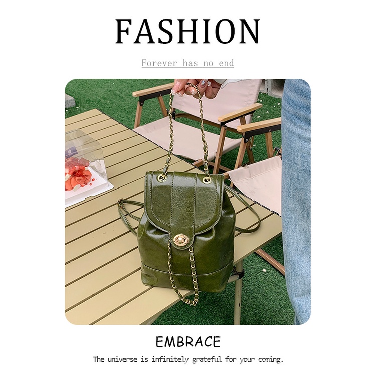 Ba Lô Da Bóng Dung Tích Lớn Phong Cách Hàn Quốc Thời Trang Mùa Hè Cho Nữ