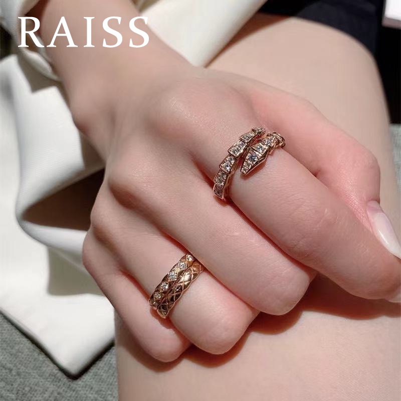 Nhẫn Titan Không Gỉ Mạ Vàng 18k Đính Đá zircon aaa + zircon