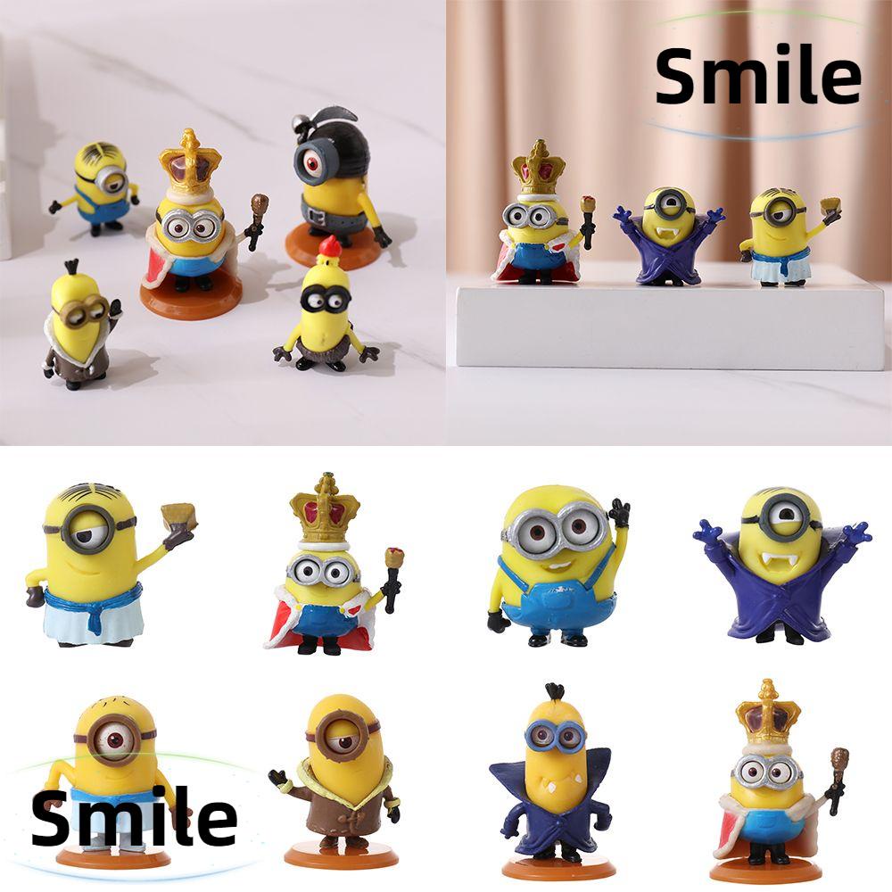 Bộ 10 Nhân Vật Hoạt Hình Minion 3D Trang Trí Nhà Cửa