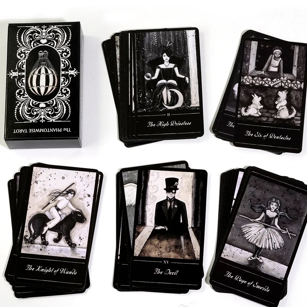 The Phantomwise Tarot fantastical 78 card tarot traditional Fortune Telling Game Divination