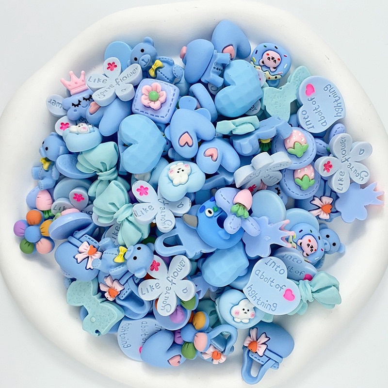 Combo 5-10 Charm Hoạt Hình, Charm Sanrio, Trộn Bóng - Nhám, Màu Tuỳ Chọn