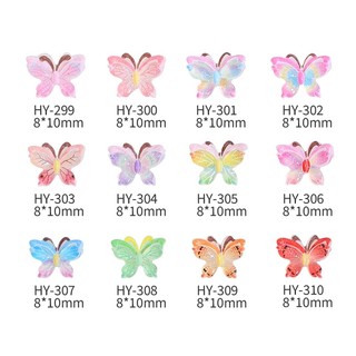 Phụ Kiện Trang Trí Móng Tay Hình Bướm 3d Độc Đáo